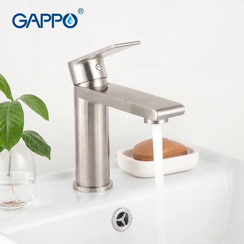 Смеситель для раковины GAPPO кран из нержавеющей стали ванной комнаты