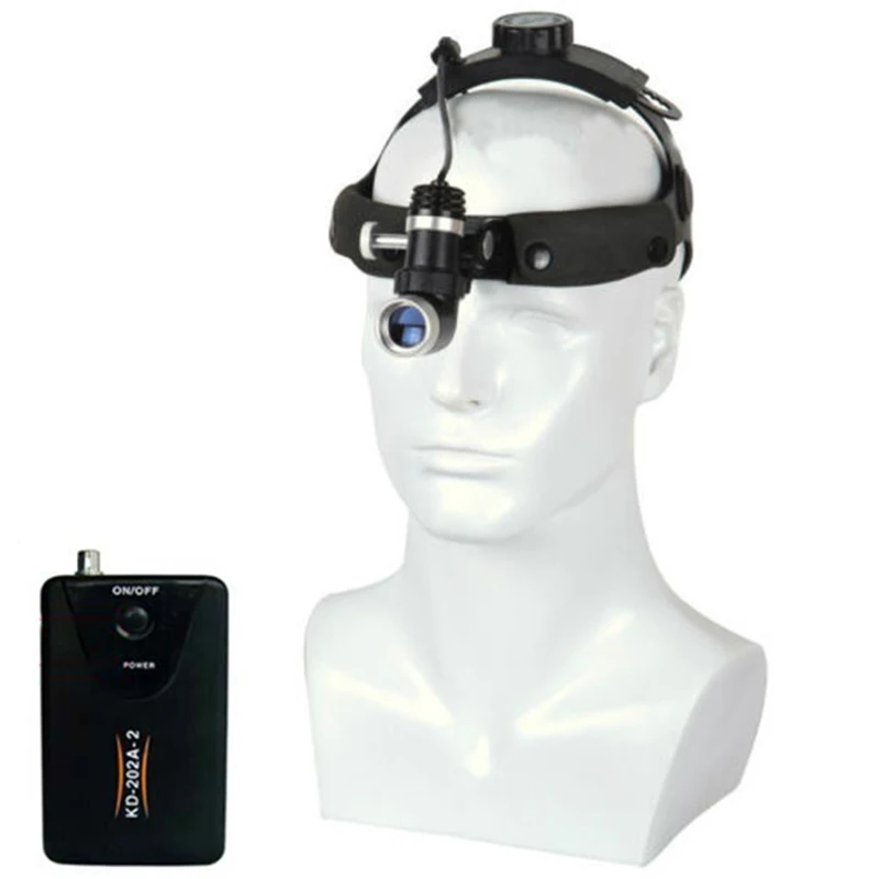 

KD-202A-2 Wireles Medical Headlight Surgical Head Light Lamp 3W LED 60000lx