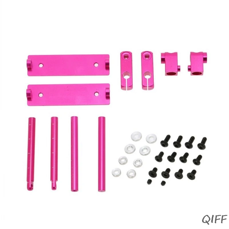 Алюминиевый магнитный Невидимый Набор для крепления корпуса 1/10 HSP 94122 94123 Sakura D3 XIS