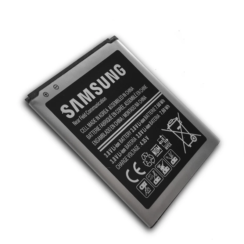 100% Original Samsung Phone Battery for Galaxy Core 2 Replacement G355 G355H G355M EB-BG355BBE 2000mAh | Мобильные телефоны и