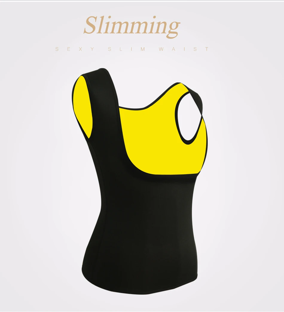 Неопреновый жилет для тренировок по талии Fajas Sweat Body Shaper тонкий корректирующий костюм безрукавки женские корсеты под грудью талии Cincher размера плюс 5XL