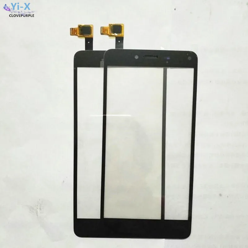 Оптовая цена 10 шт./лот черный Передний сенсорный экран дигитайзер стеклянный