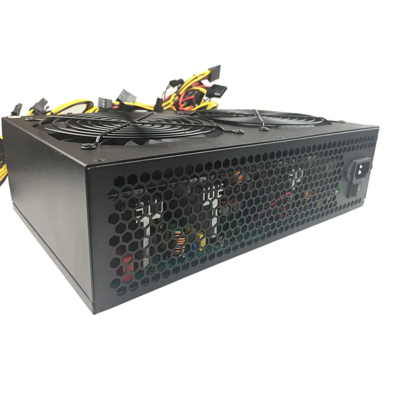 Блок питания 3300 Вт ATX для майнинга биткоинов майнеров PSU ПК блок 12 карт Майнер rig 90