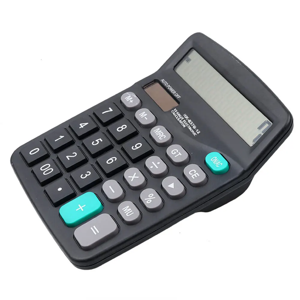 Office Electronics Calculator Calculate Commercial Tool Battery Powered 12 Digit Electronic Calculatory | Компьютеры и офис