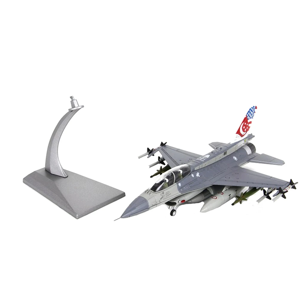 1/72 Diecast Fighter Jet F16D Боевой сокол самолет модель здания для домашнего офиса