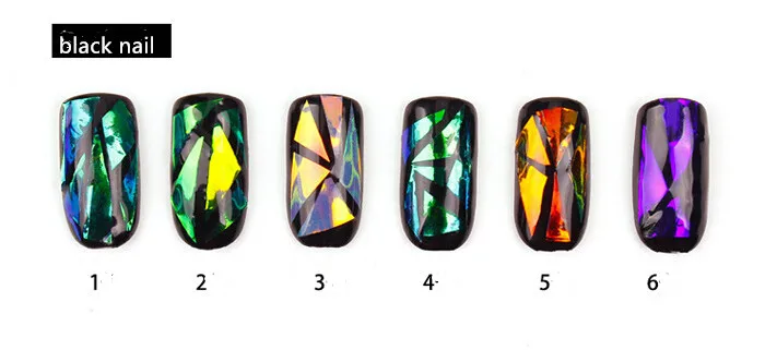 20 шт./партия декоративные наклейки для ногтей|nail sticker|glass nail foilnail foil |
