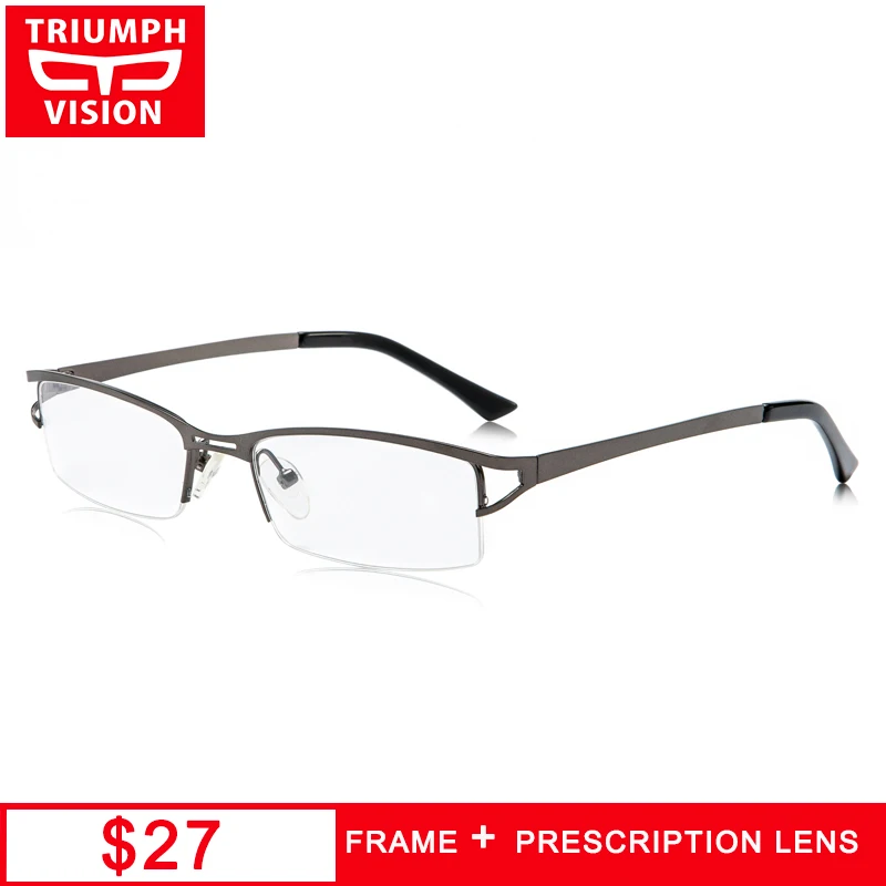 Электронные очки TRIUMPH VISION модные дизайнерские в деловом стиле с прозрачными