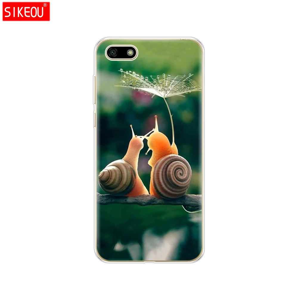 Для huawei Honor 7 S 5,4" Чехол huawei 7 S чехол мягкий TPU различные Coque Honor 7 S 7 S чехол для телефона Fundas для huawei Honor7S цветок - Цвет: 12055