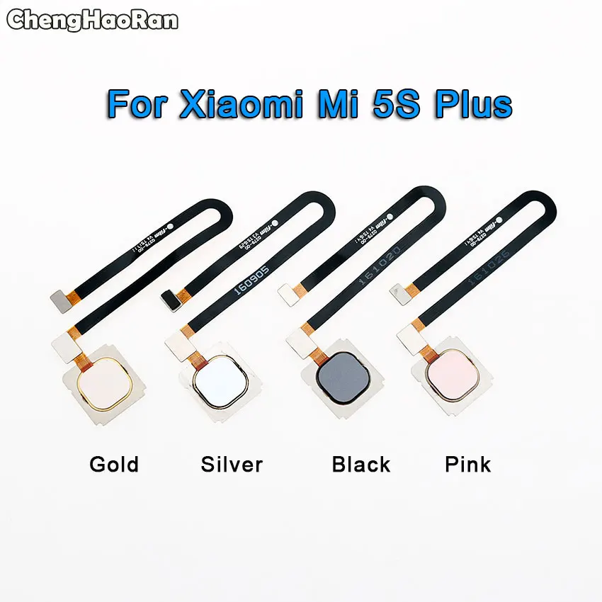 ChengHaoRan для Xiaomi Mi 5 5X 5C 5S Plus Mi5 Mi5s Главная кнопка сканер отпечатков пальцев Сенсорный