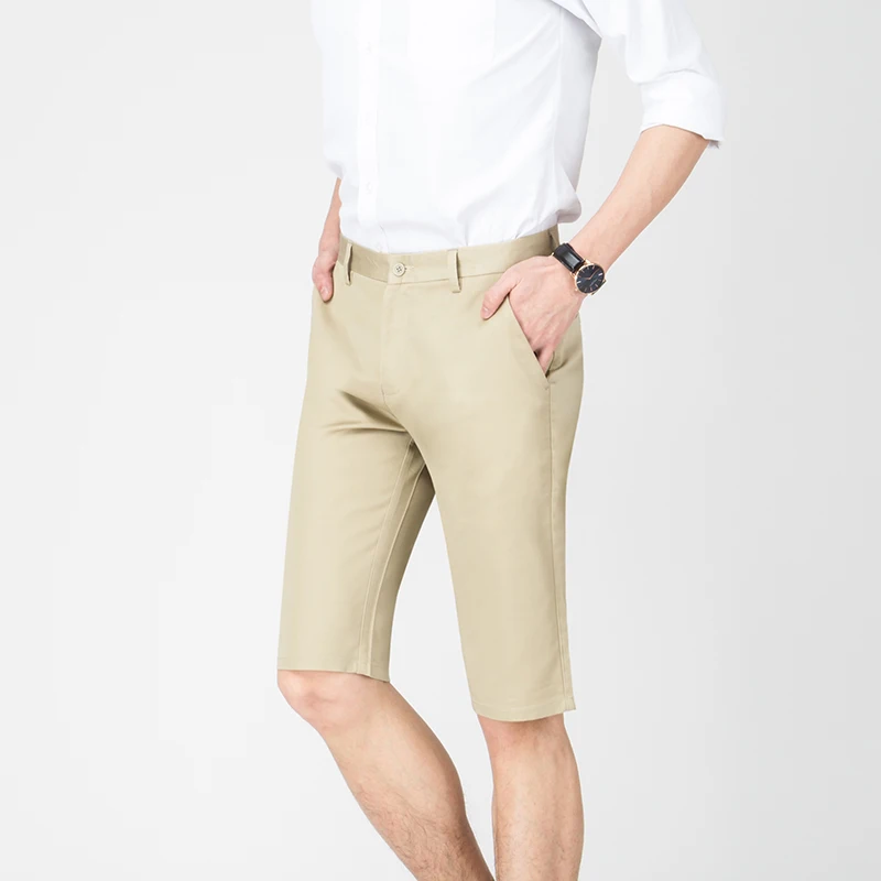 Мужские Летние Шорты WOLF ZONE модные повседневные хлопковые дышащие шорты Slim Fit
