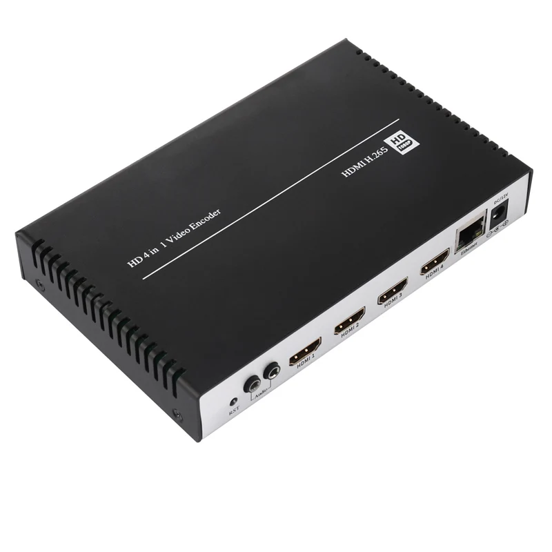 4 канальный HDMI видеокодер H.265 и H.264 IP потоковое видео для Wowza xtream кодов Facebook|Теле-