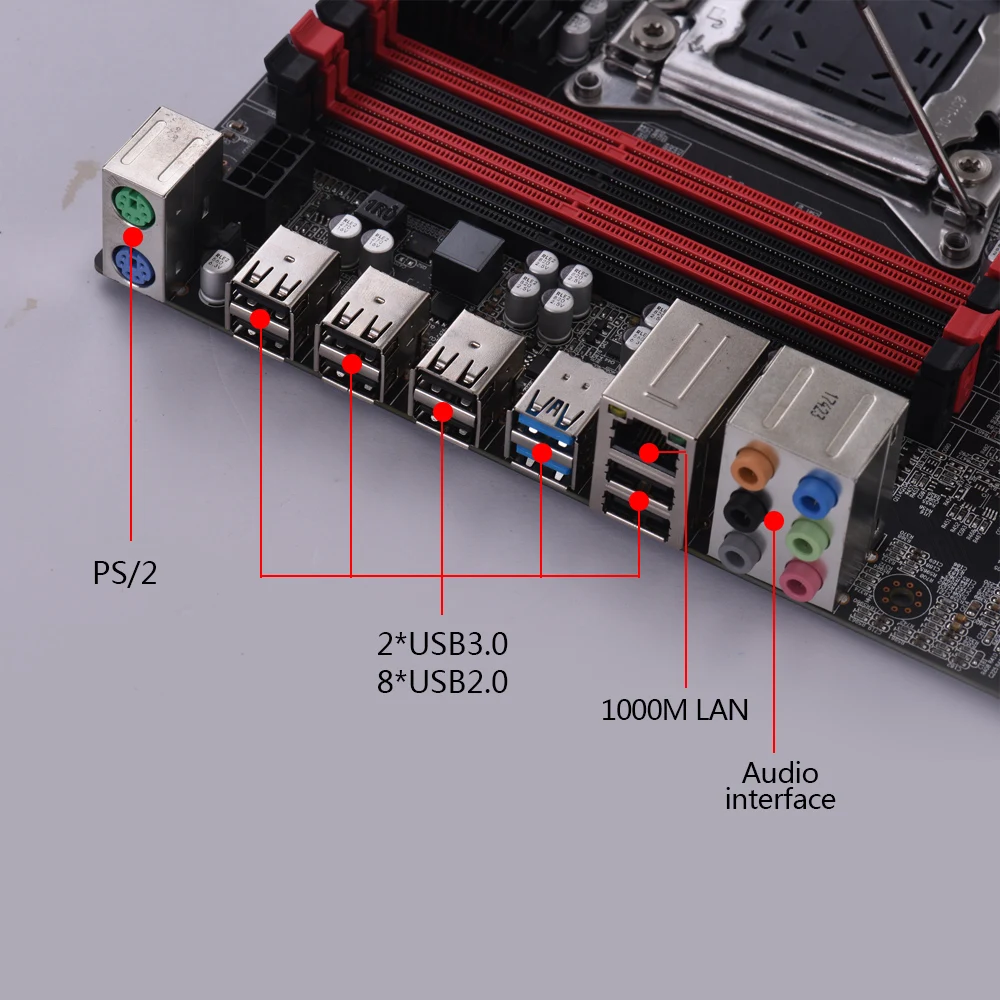 Здание игровой компьютер Runing X79 материнская плата Видеокарта GTX1050TI 4G CPU Xeon 2670 C2 2 6