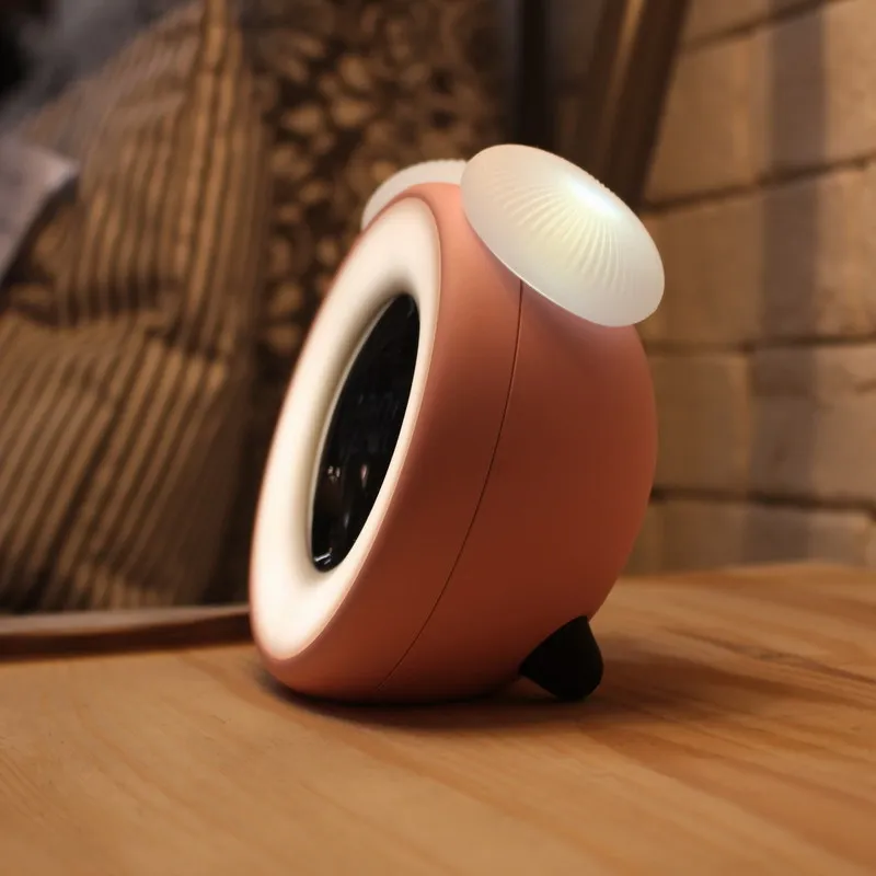 LED Sensor Time Clock Light USB Dimmer Alarm Novelty Sensing Desk Lamp Baby Kids Led Panel Mushroom Sense Lighting Drop Shipping | Лампы и