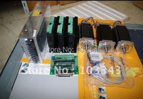 3 оси Nema23 425oz in 3.0A & driver DM542A POWER 350W/36V фотография для плазменного маршрутизатора