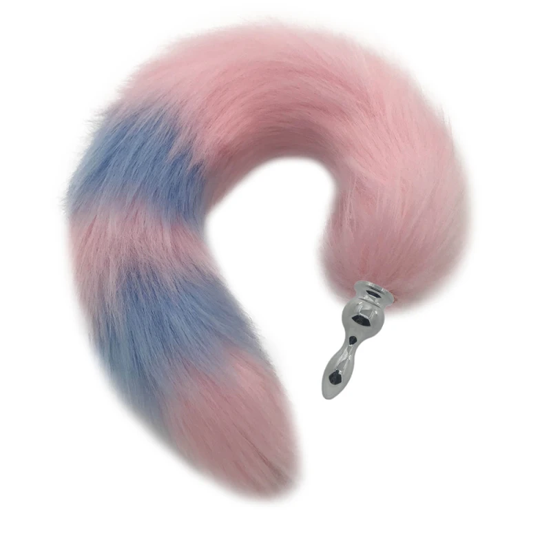 Анальная пробка 3 размера гладкий анус массажер для тела расширитель 40 см лисичий