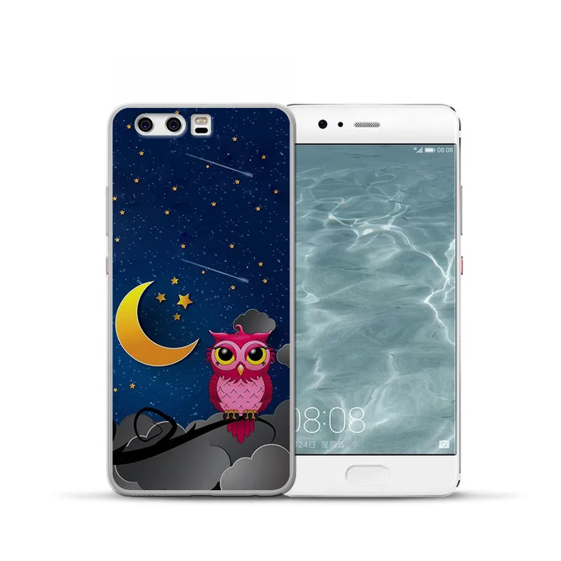 Роскошные кошка мультфильм сова для Huawei Mate 9 10 20 P8 P9 P10 P20 P30 P Smart Lite Plus Pro чехол для телефона чехол Чехол-футляр
