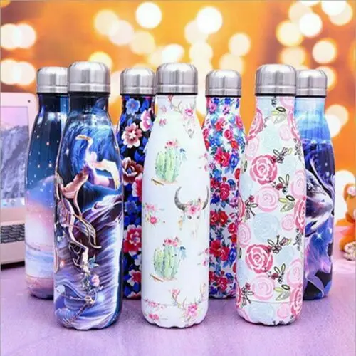 Нержавеющая сталь вакуумной изоляцией из нержавеющей стали бутылка фляжка