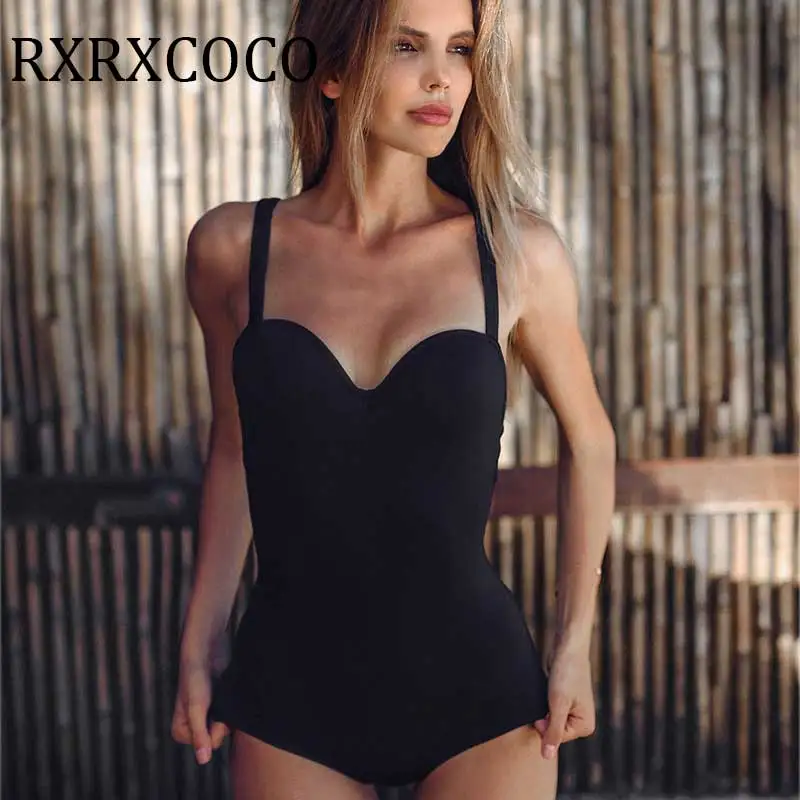 

Пуш-ап цельный купальник женский 2019 Maillot De Bain Femme монокини Майо купальный костюм одежда для плавания