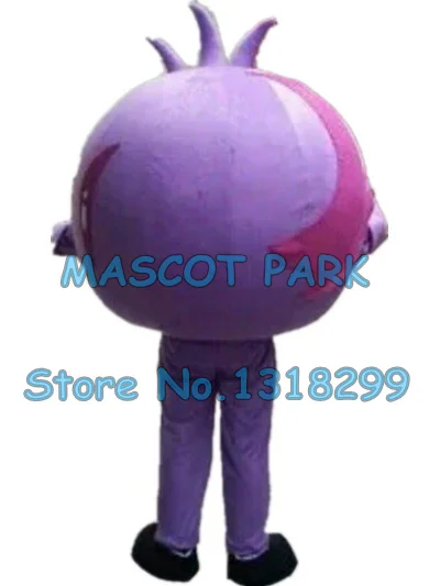 

Purple onion mascot costume custom cartoon character cosply adult size carnival costume 3293
