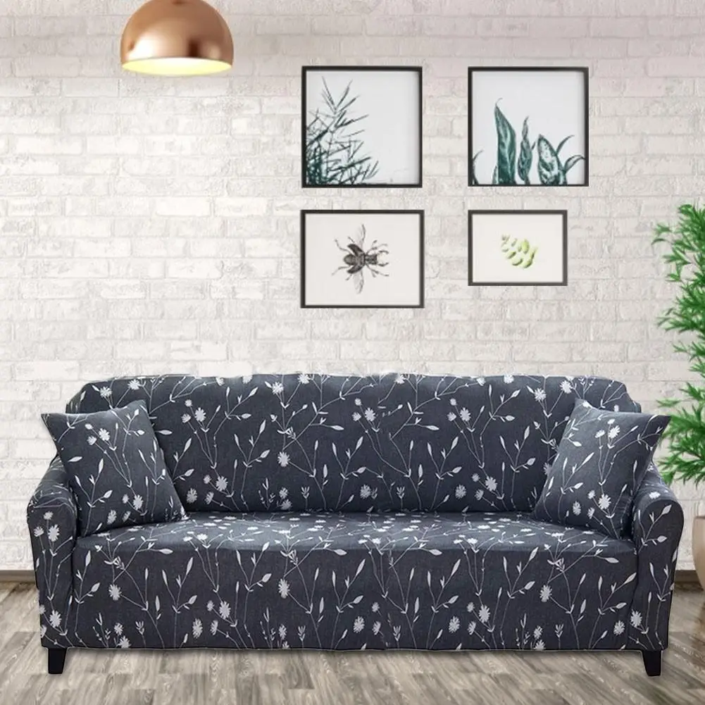 Универсальный Эластичный чехол для дивана комбинированный диван с защитой от