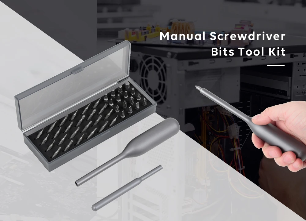 Wowstick 1F+ мини электрическая отвертка перезаряжаемая Беспроводная шуруповерт с светодиодный светильник литиевая батарея