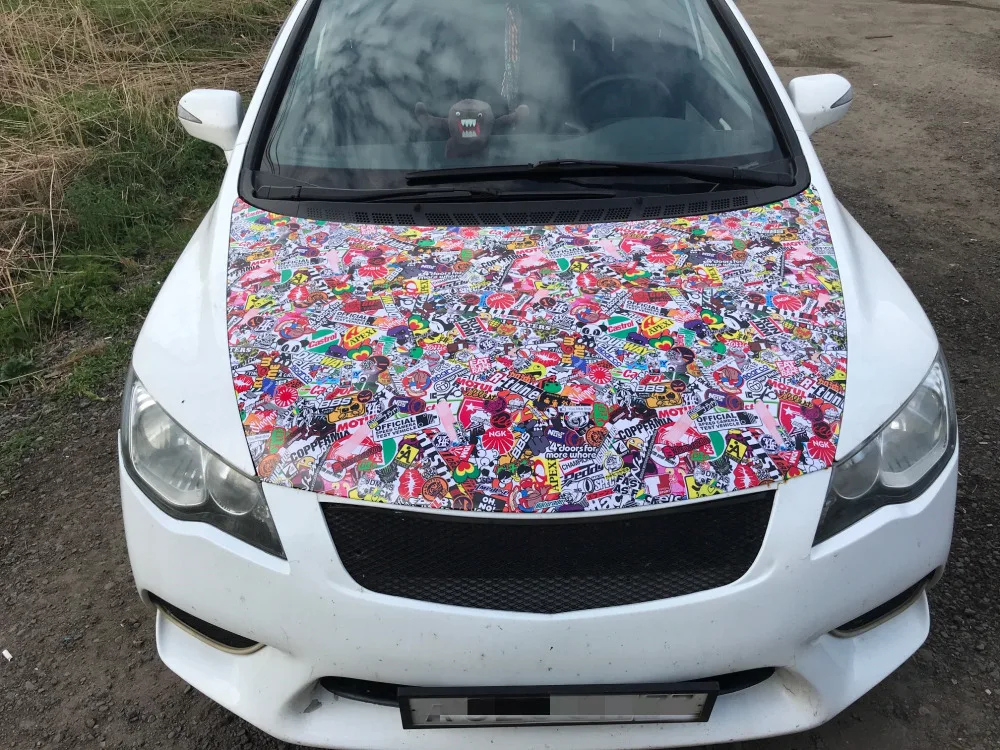152 см x 50 см 6" x 20" Автомобильные наклейки и Переводные картинки JDM Мультяшные граффити автостайлинг авто аксессуары для автомобиля мотоцикла велосипеда ноутбука