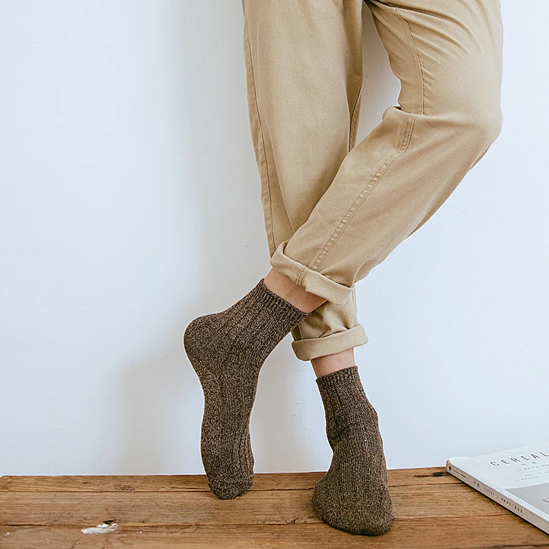 Полоса Classic1 пара/Лот классический сплошной Цвет Для мужчин носки Повседневное