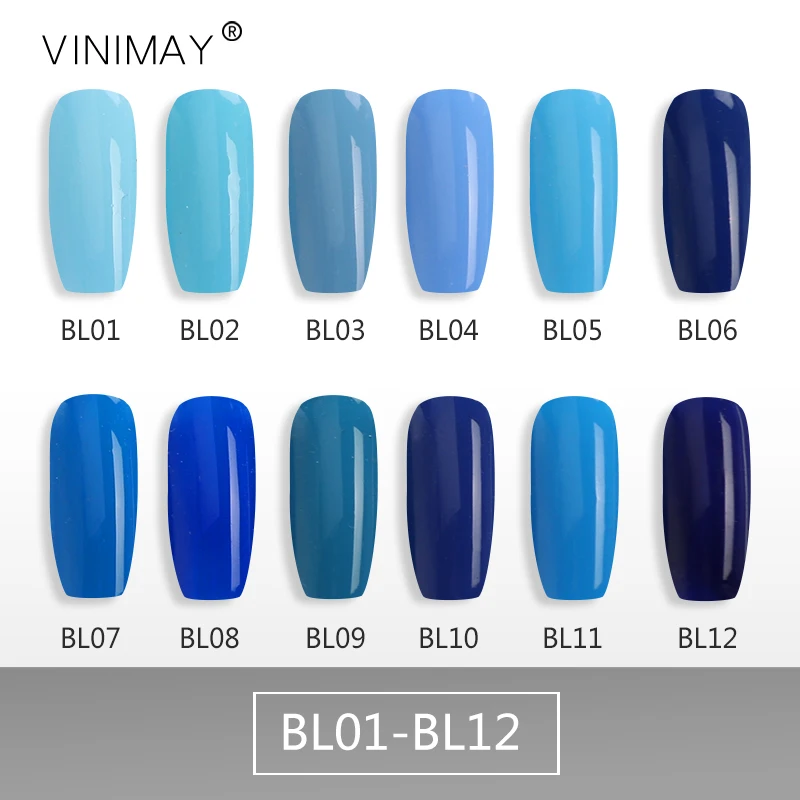 Vinimay джинсы синий светодиод Гель лак для ногтей soak от УФ Vernis полу постоянный