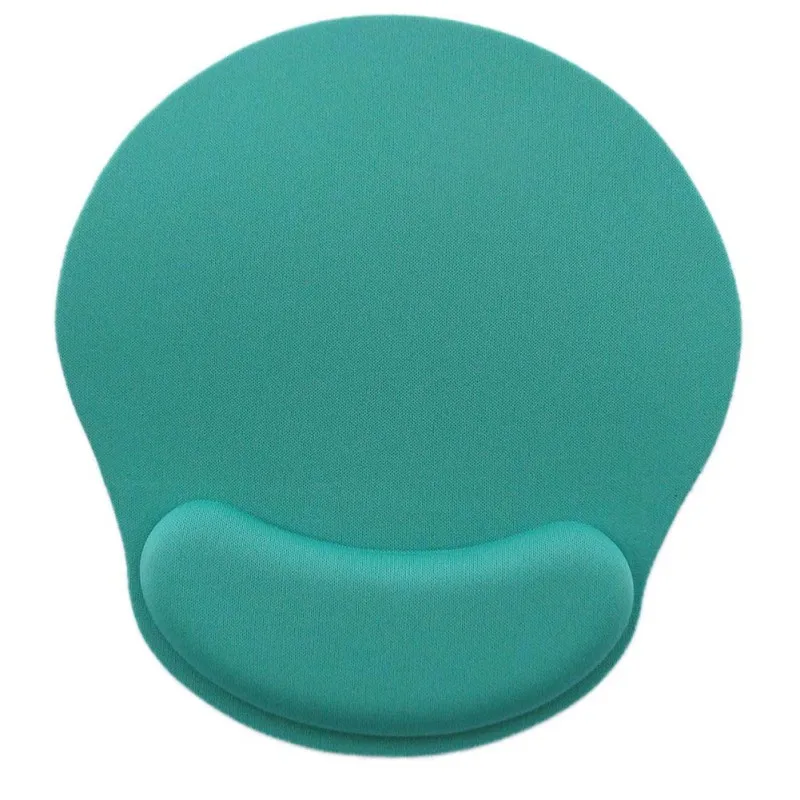 Модный красивый однотонный коврик для мыши нескользящий практичный с подставкой