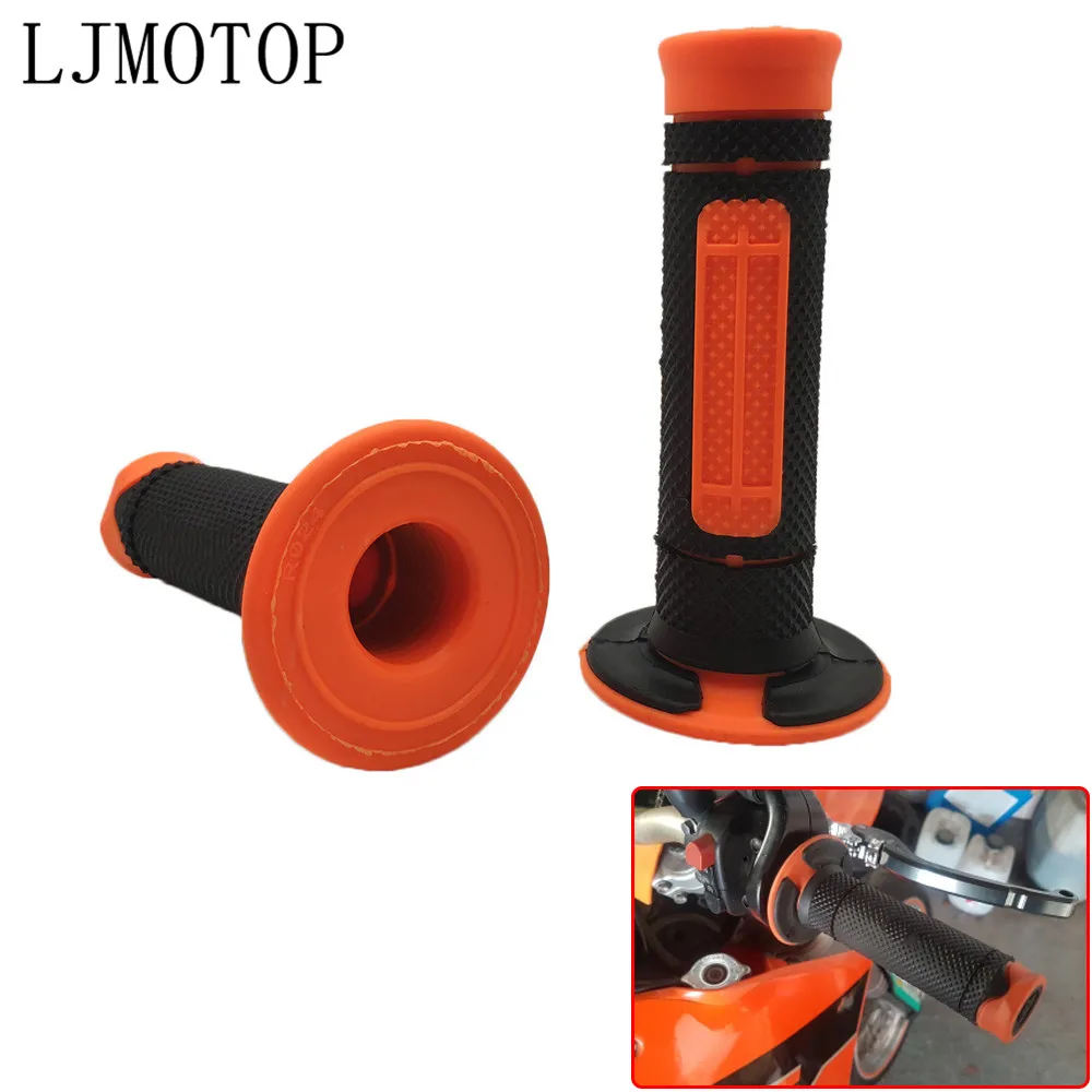 7/" 22 мм резиновая moto rcycle ручками рука бар enduro moto руль для KTM Duke 125 200 250 390 690 EXCF SX SXF XC XCF