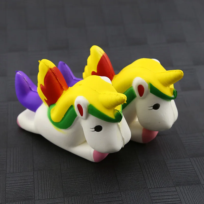 Горячие мягкие для сжатия мифы Holy Animal Pegasus Unicorn мягкое медленно поднимающееся