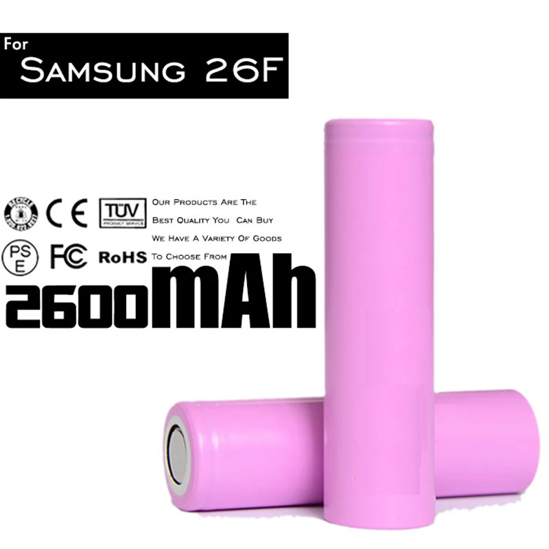 10 шт. литий ионные аккумуляторы 2600 мАч 3 7 в icr 18650|rechargeable battery|battery rechargeablebattery rechargeable