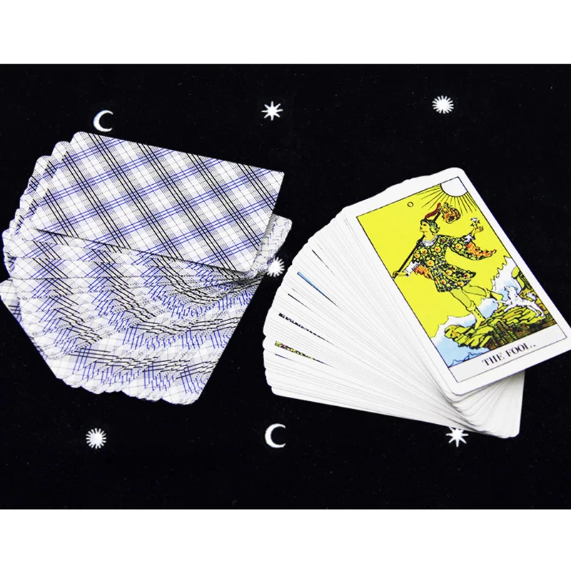 5 Kinds Tarot Deck Board Game Cards Full English Edition For Family/Friends | Спорт и развлечения