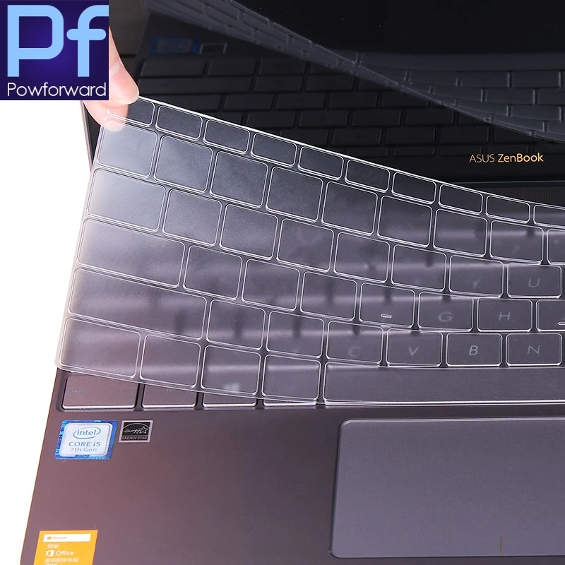 Чехол для ASUS ZenBook 3 ux390ua UX390 12 5 дюйма Ультратонкий защитный чехол из ТПУ клавиатуры