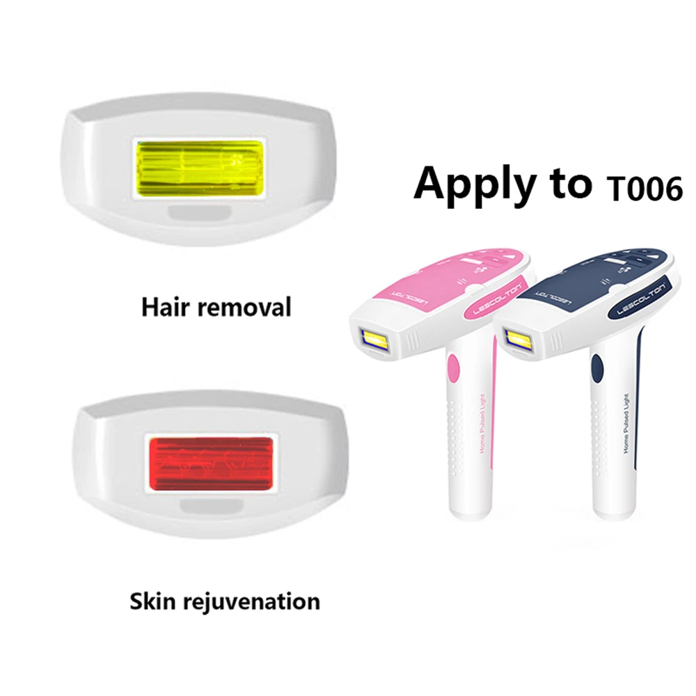 

Lescolton T006 replaceable lamp of Hair Removal laser Epilator and skin rejuvenation IPL Epilator Lamp laser light cartridge