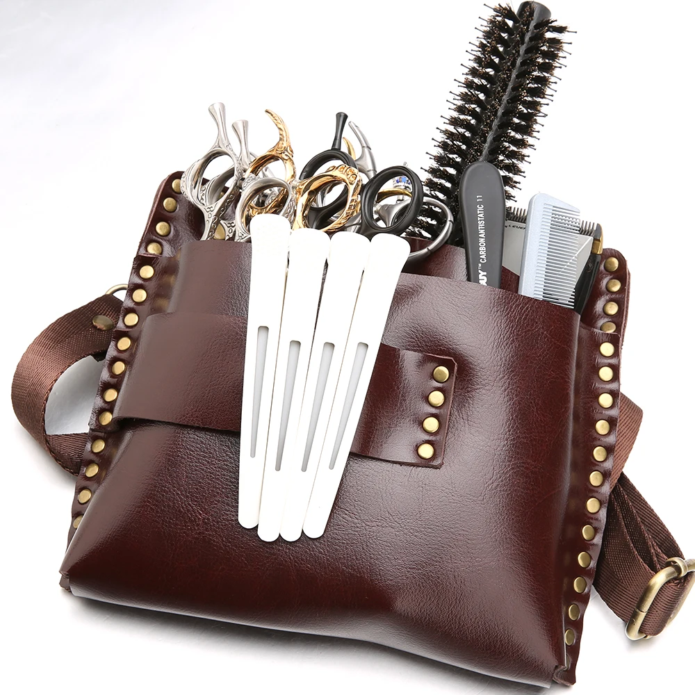 Чехол для парикмахерских ножниц Fenice сумка поясная парикмахеров большая