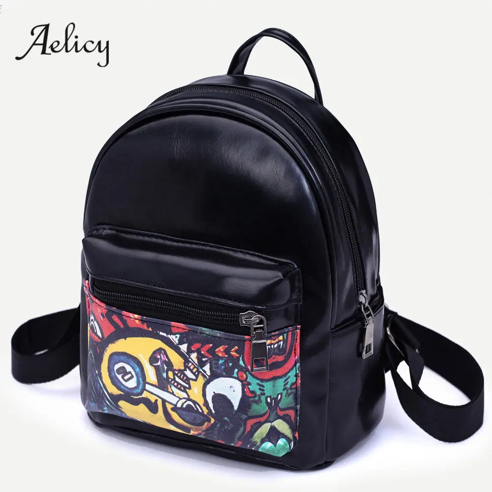 Aelicy/рюкзак унисекс с принтом для девочек и мальчиков школьный дорожный рюкзак