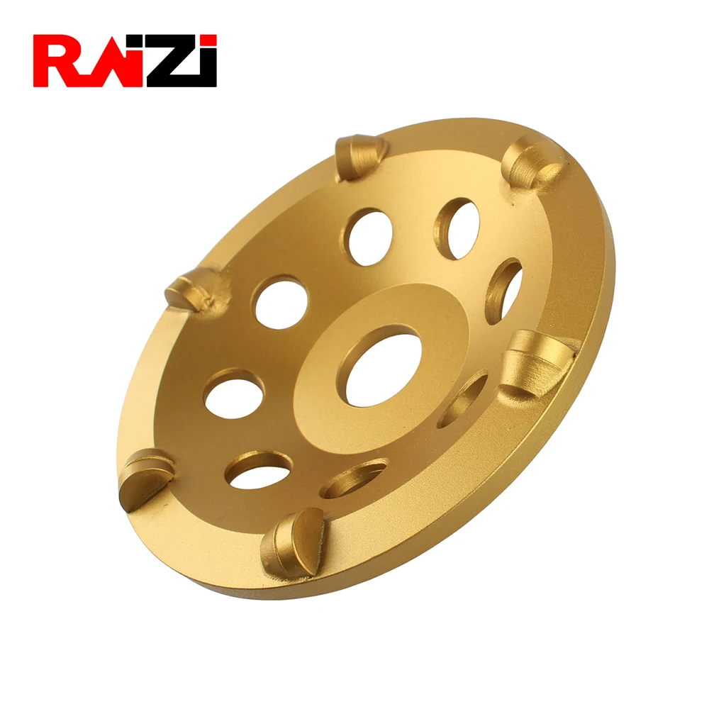Шлифовальный круг Raizi 5 дюймов/125 мм PCD для бетонной угловой шлифовальной