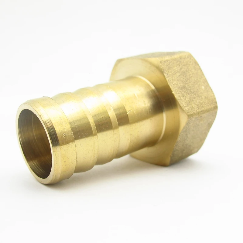 Штуцер для шланга с внутренней резьбой BSP латунный фитинг зазубринами труб соска