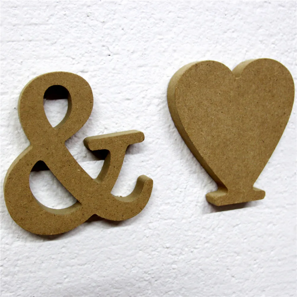 

10cm Wood carving Wooden texture Alphabet letters festival party home wedding decorations gifts drop shipping