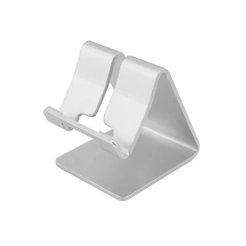 sliver Алюминиевый сплав металлическая подставка для Xiaomi для iPad iPhone Универсальный Android мобильный телефон держатель для huawei samsung - Цвет: sliver