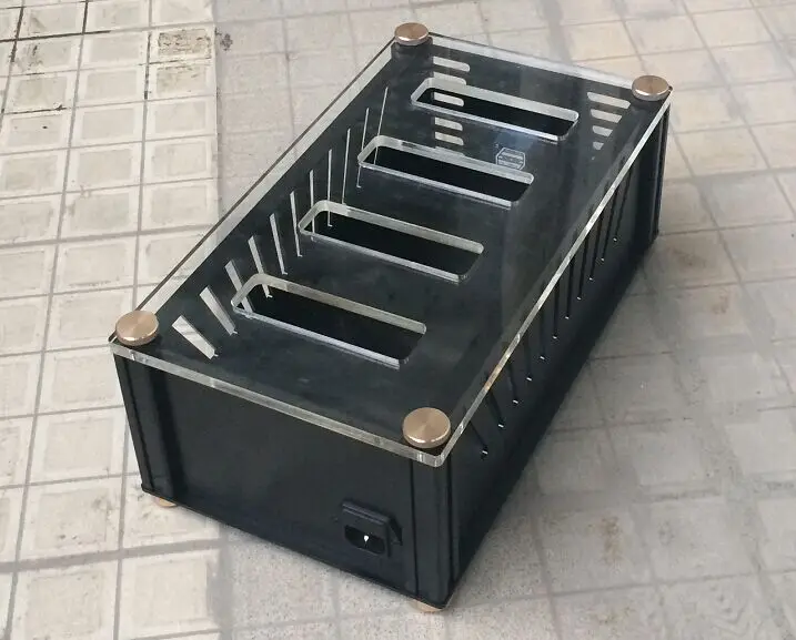 Алюминиевый корпус BZ2012RKV для усилителя корпуса/DIY box (202*143*362 мм)|amp enclosure|amplifier chassistube