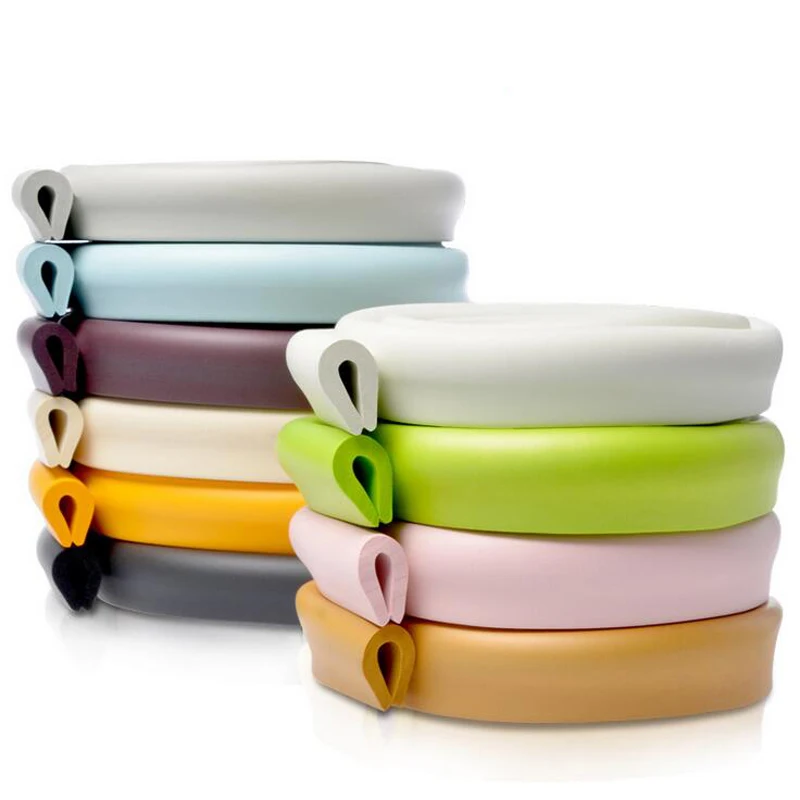 2 м u-образные детские защитные подушечки для защиты детей мебель стеклянный стол