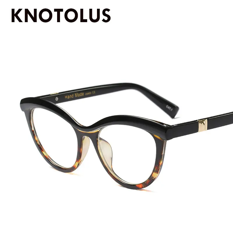 Knotolus брови Cateye очки оправа женские оптические модные компьютерные очки|Женские