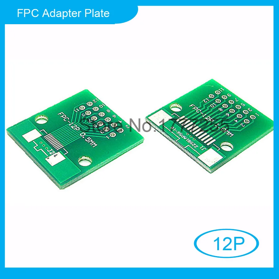10 шт. 12P FFC FPC адаптер пластина 0 5 мм/1 мм Шаг до 2 54 12Pin плоский кабель разъем адаптера