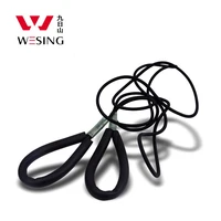wesing fitness body building resistance bands tubes practical elastic training rope yoga pull rope gym equipment for men women