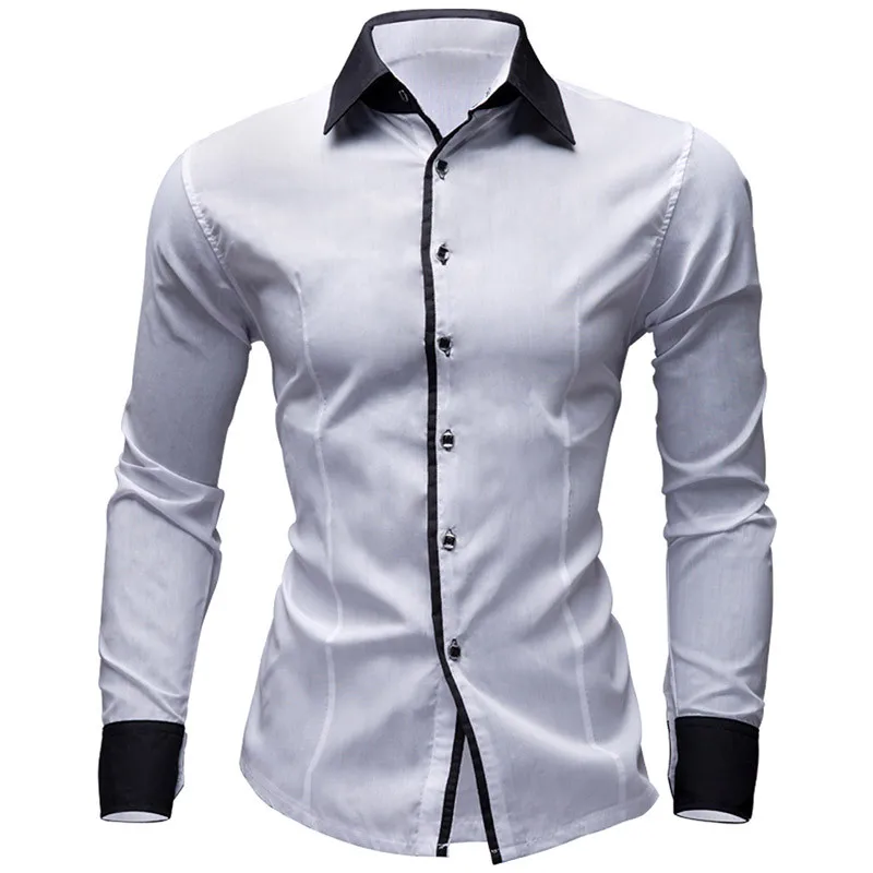 Neue мужские Рубашки повседневные рубашки Гавайский стиль Dunne Lange Kleid Camisa Masculina M-XXL |