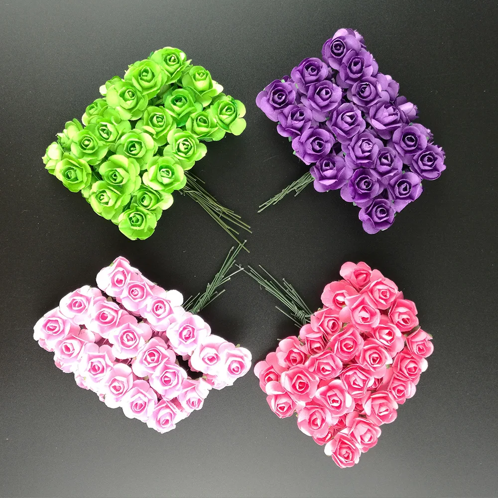 36 шт./лот искусственный букет из тутового дерева для скрапбукинга свадебные