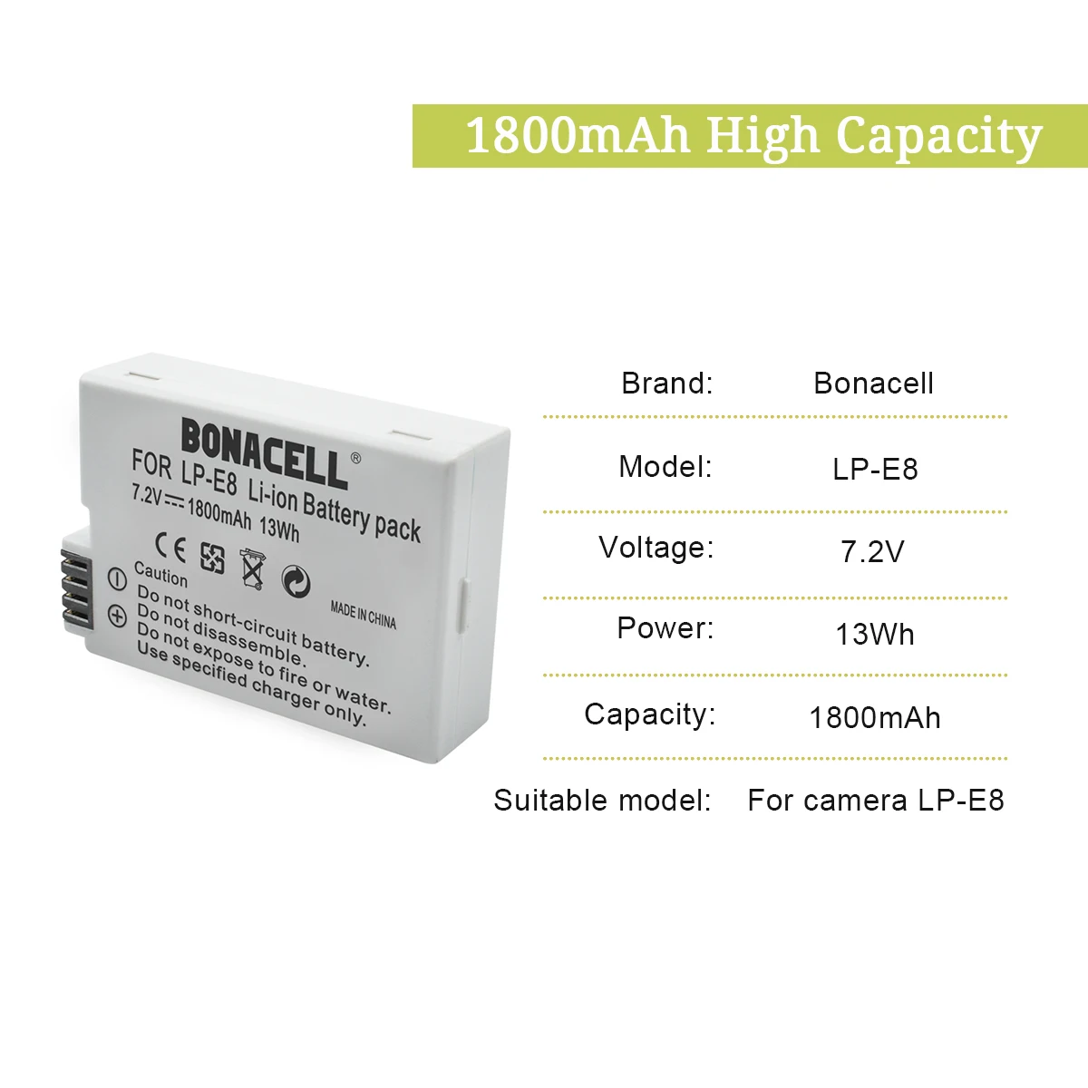 Bonacell LP-E8 LP E8 LPE8 Камера Батарея+ Зарядное устройство для цифровой однообъективной зеркальной камеры Canon EOS 550D 600D 650D 700D поцелуй X4 X5 X6i X7i Rebel T2i T3i T4i T5 L50