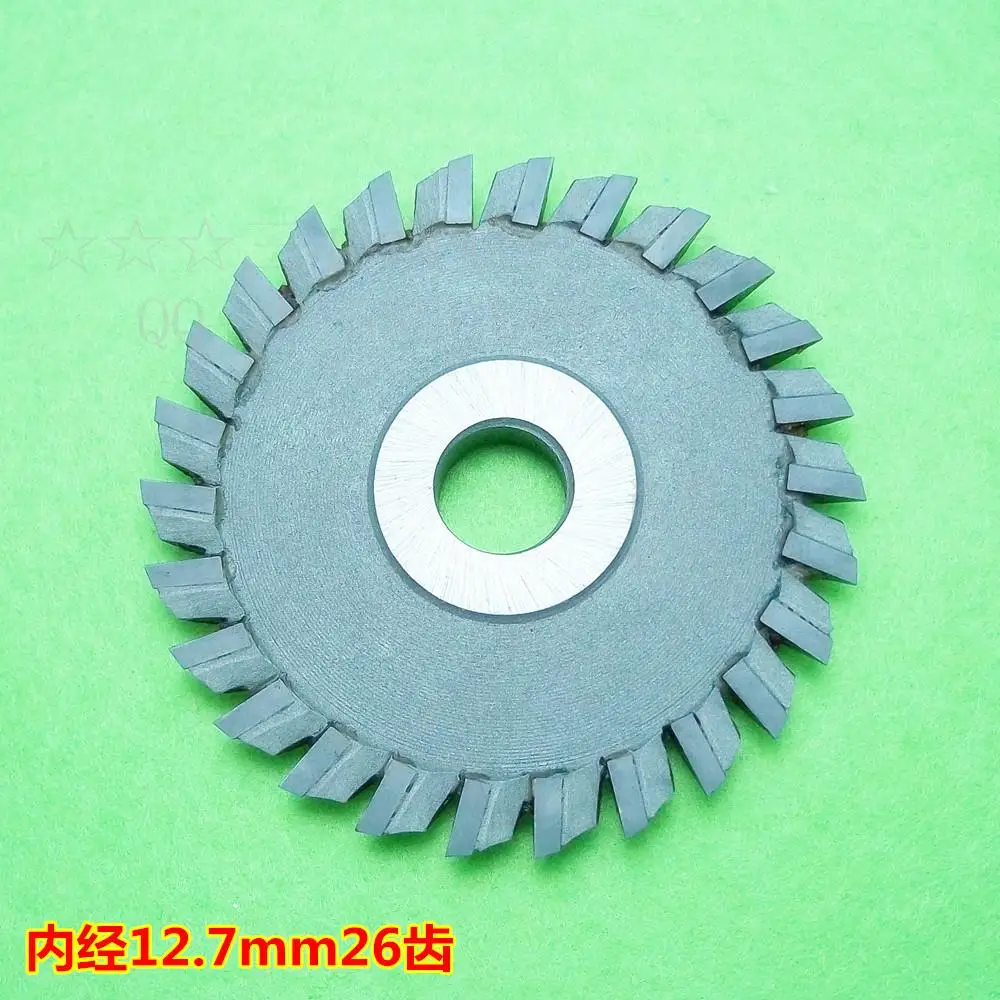Low-key machine Defu horizontal circular blade 26 within the outer diameter of 12.7 with 70 tungsten steel teeth can be equipped |